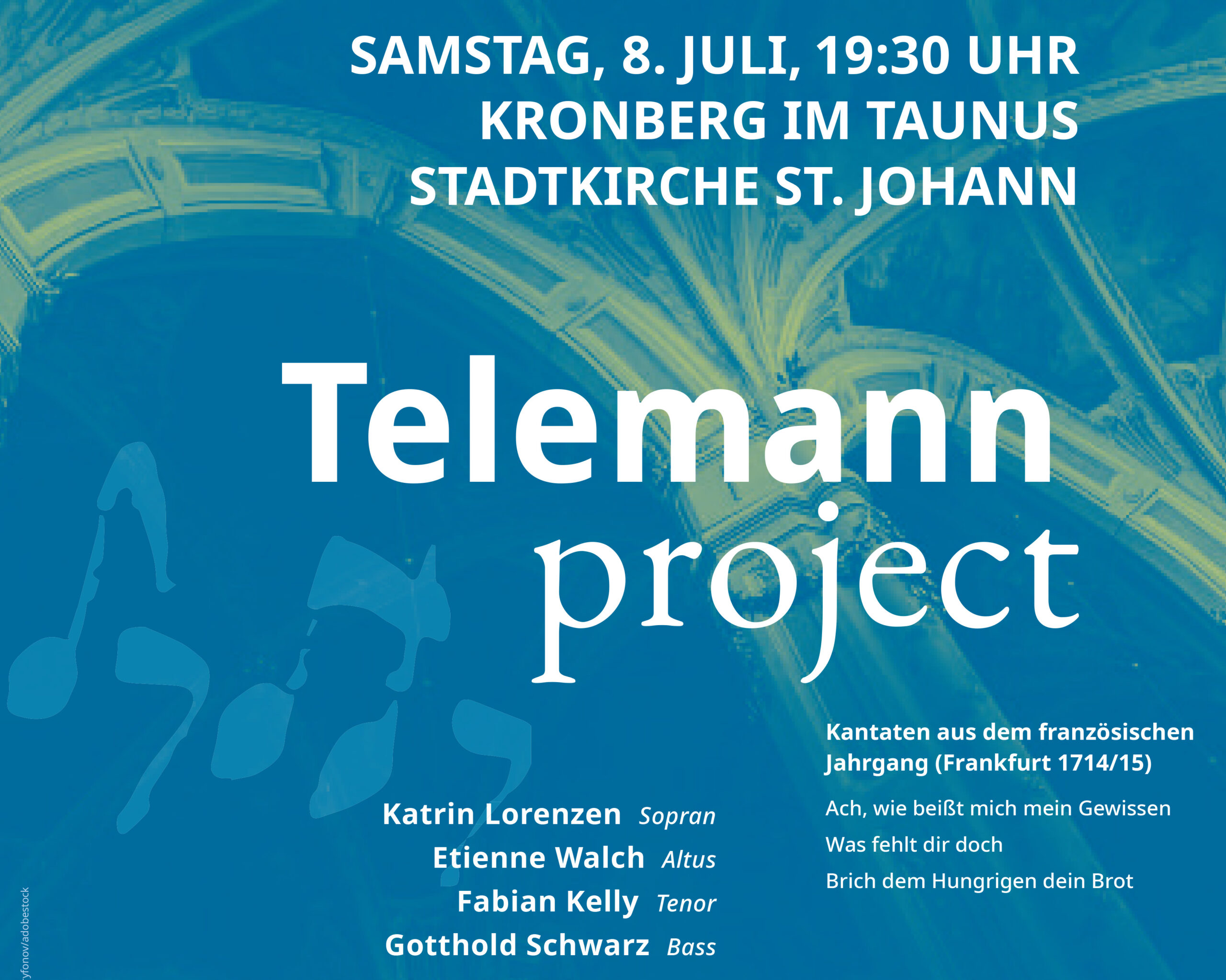 Konzert des Telemann Project in Kronberg/Taunus